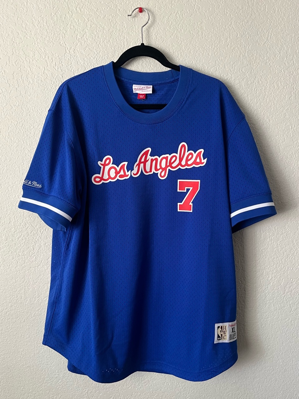 La Clippers Lamar Odom Throwback Jersey Xl